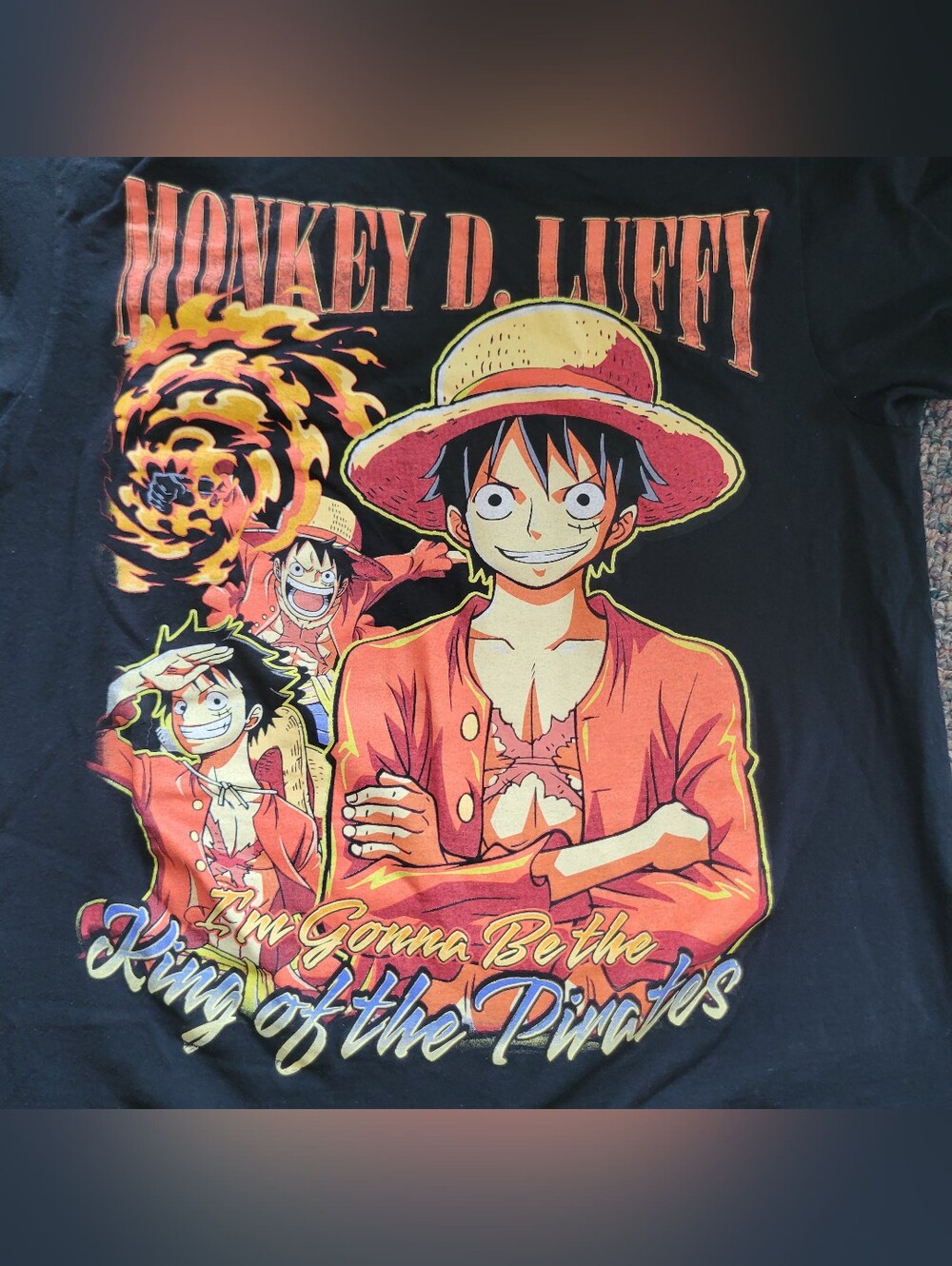 Onepiece Black T-shirt